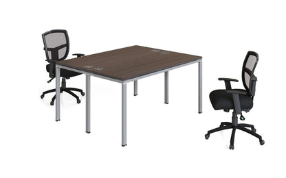 Boss Office Double Desk, Face to Face, 66" x 30" Desk Top