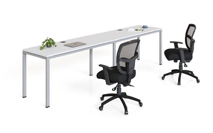 Boss Office Double Desk, Side by Side, 48" x 24" Desk Top