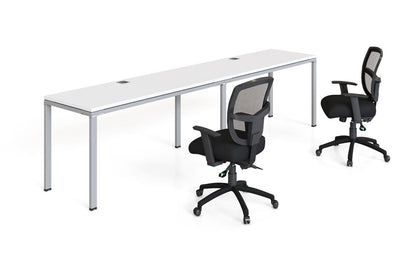 Boss Office Double Desk, Side by Side, 48" x 24" Desk Top