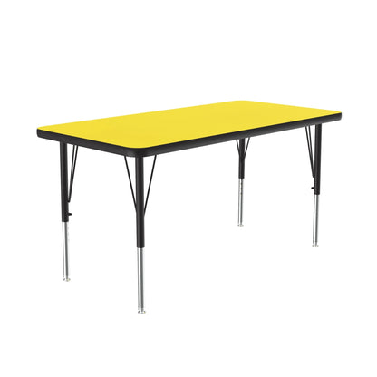 Rectangular High Intensity Colors Activity Tables High Pressure Laminate