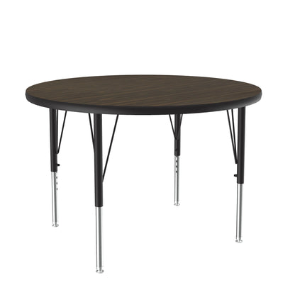 Round Activity Tables Thermal Fused Laminate