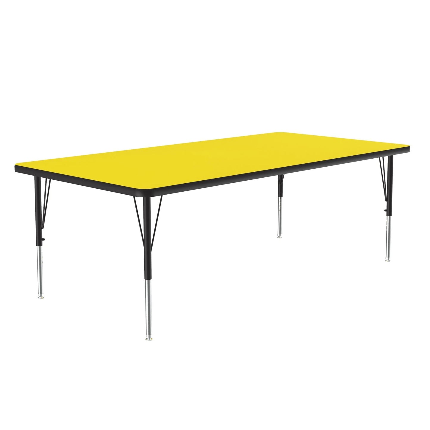 Rectangular High Intensity Colors Activity Tables High Pressure Laminate