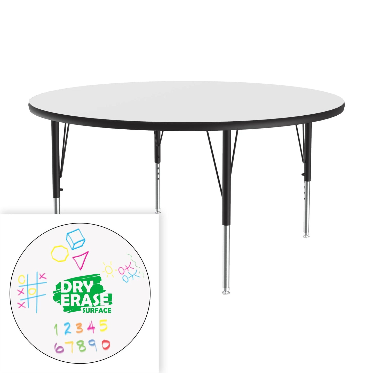 All Dry Erase Markerboard Activity Tables