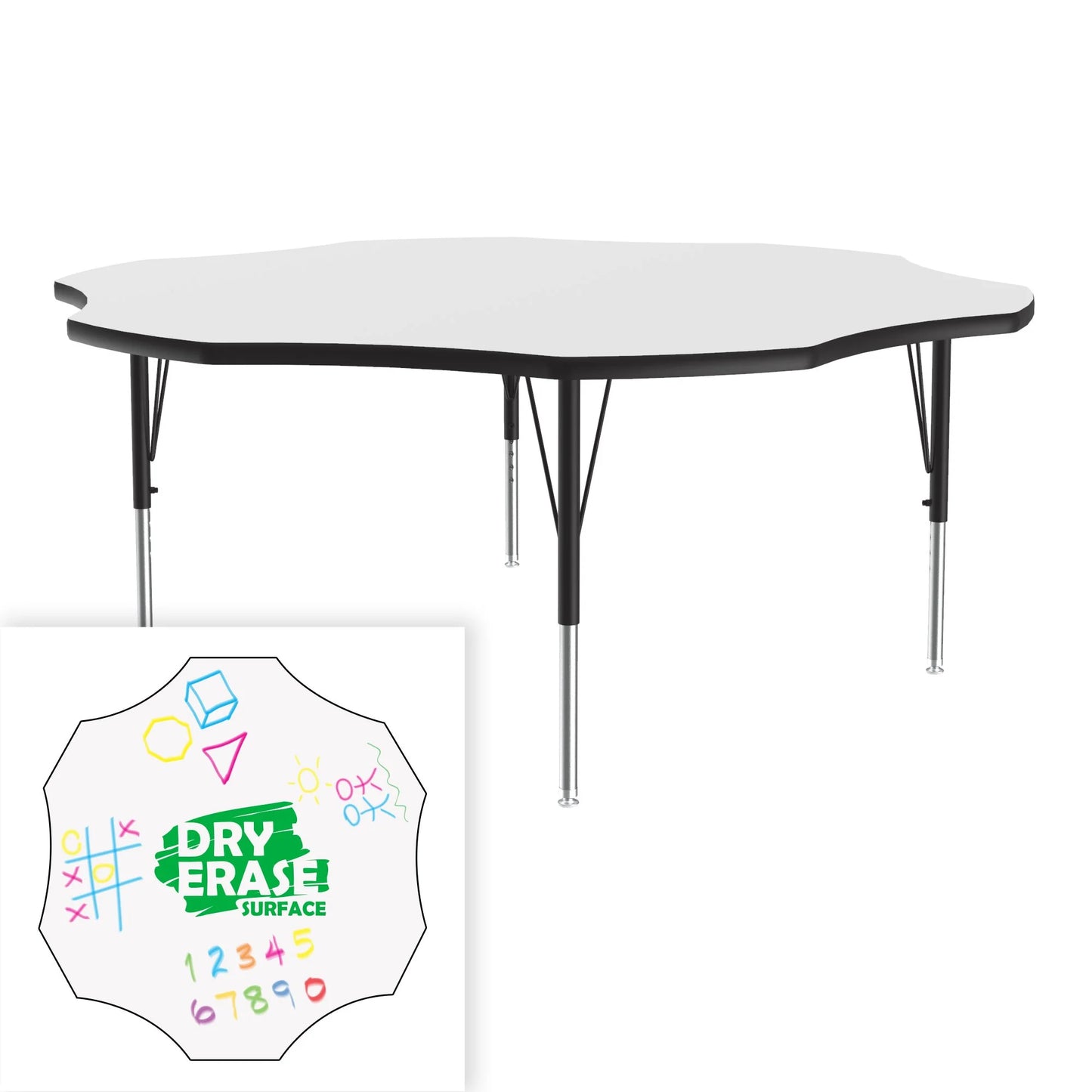 All Dry Erase Markerboard Activity Tables