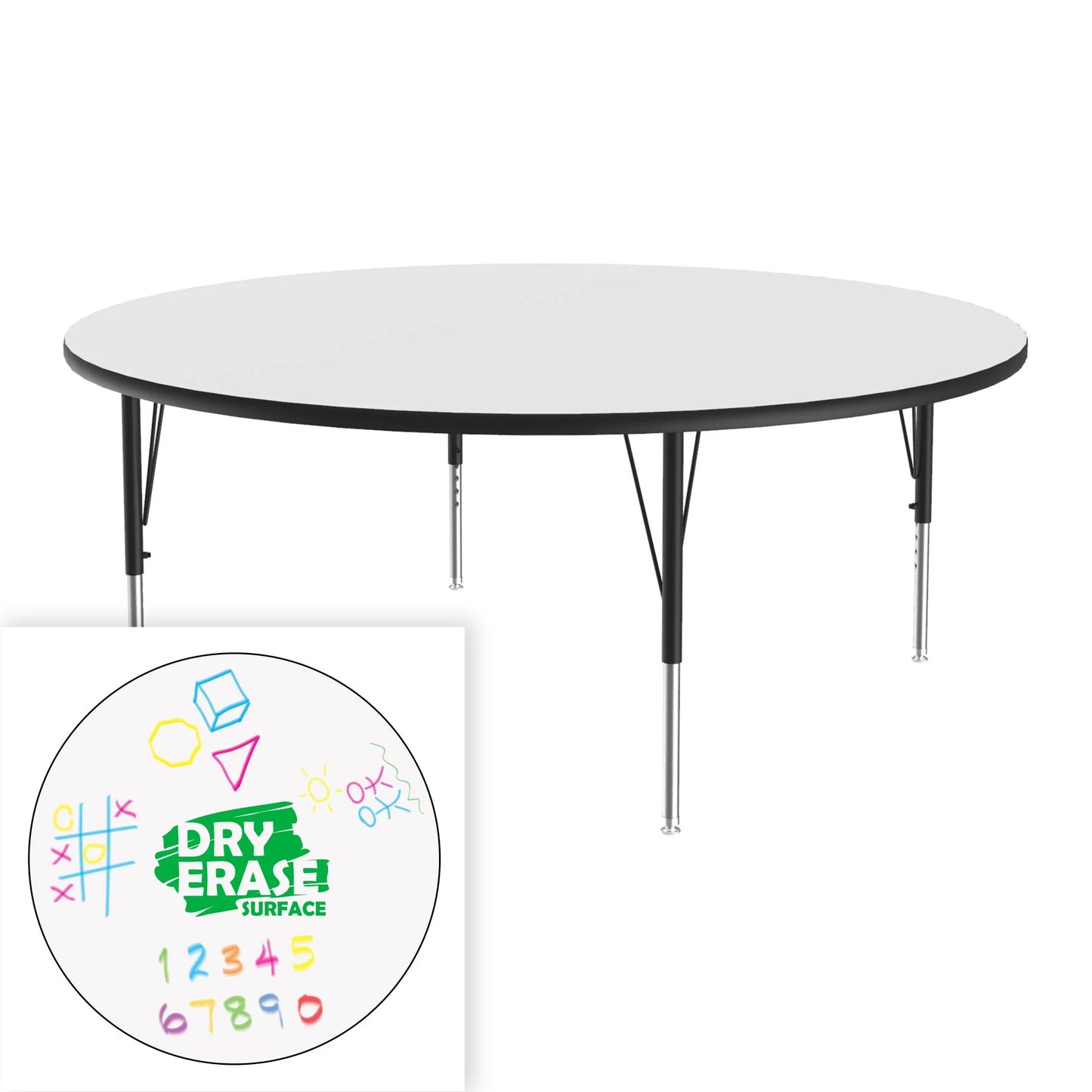 All Dry Erase Markerboard Activity Tables