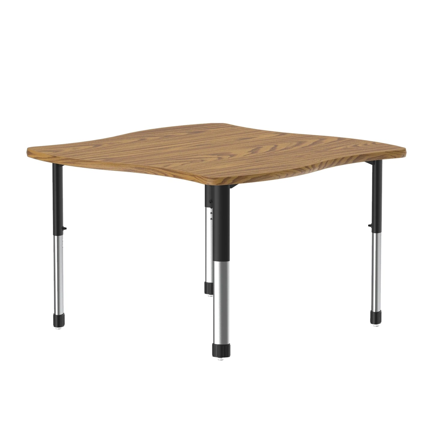 Collaborative Desk Swerve High Pressure Laminate