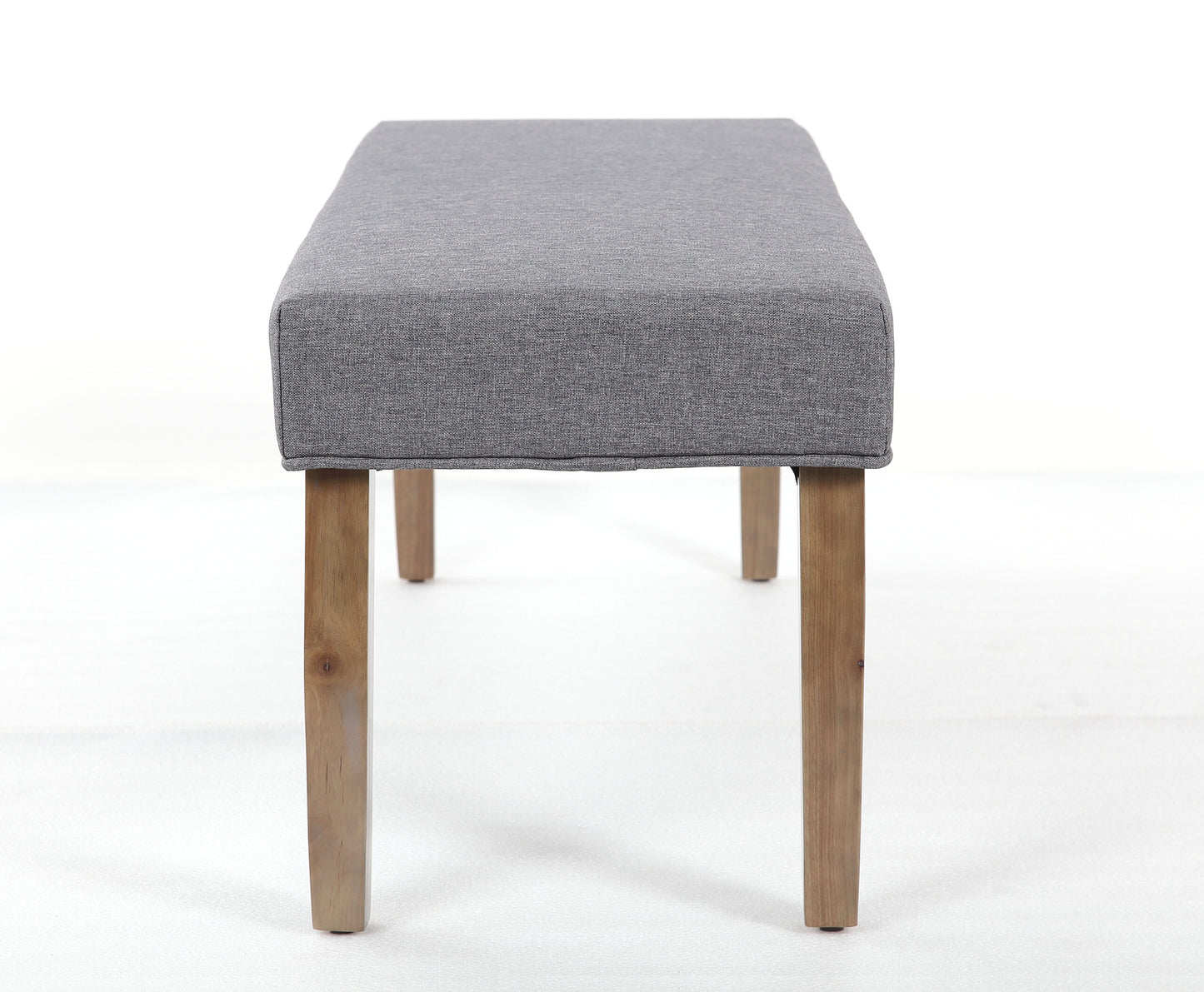 Boss Grey Linen Tailored Bench