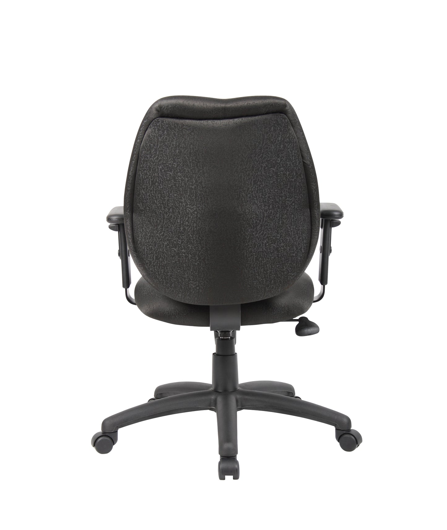 Boss Mid-Back Task Chair with Adjustable Arms, Black