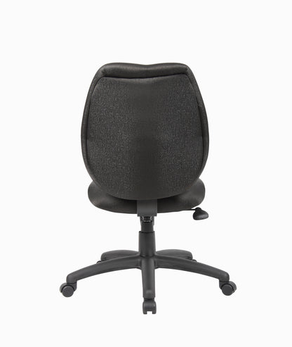 Boss Mid-Back Task Office Chair without Arms, Black