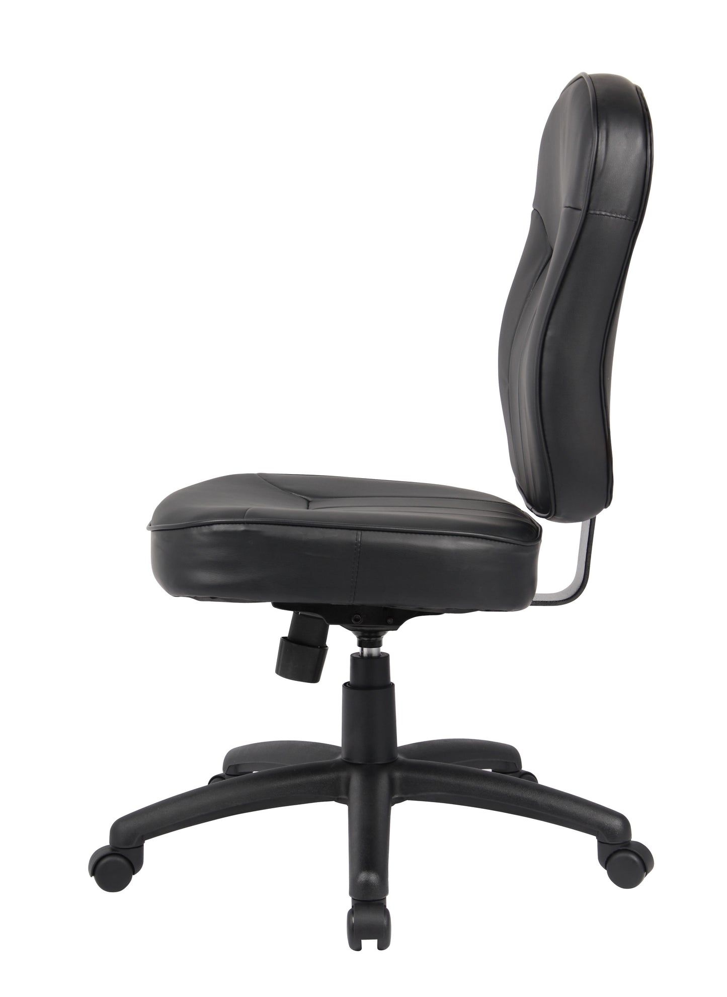 Boss Black Leather Task Chair