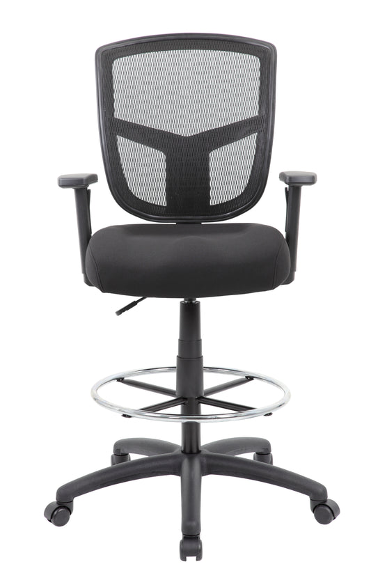 Boss Contract Mesh Drafting Stool