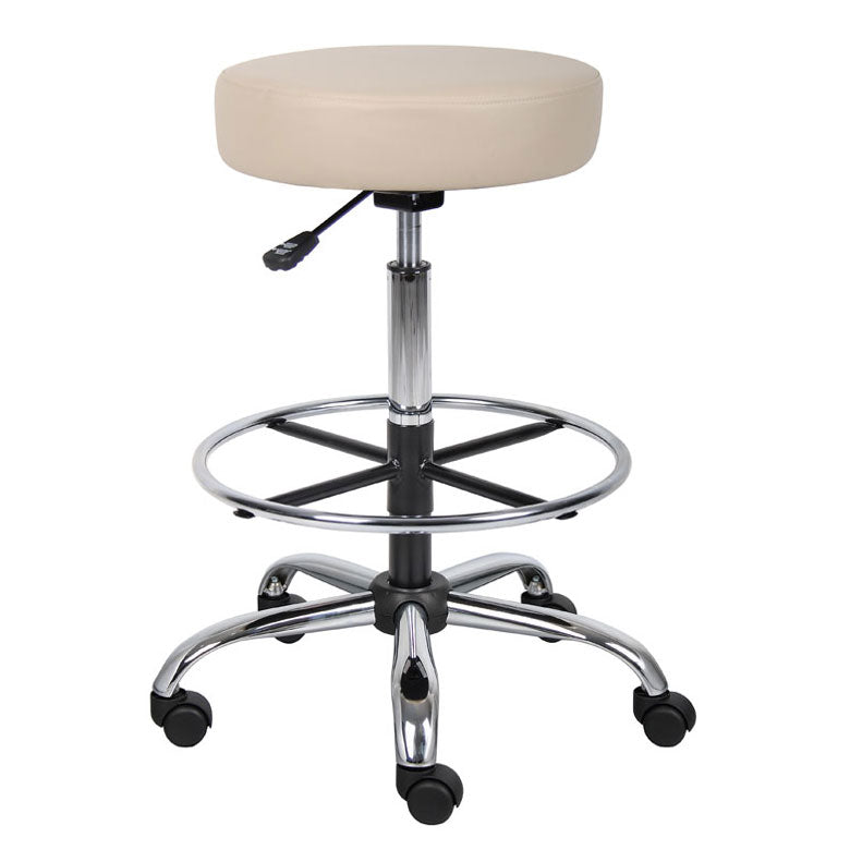 Boss Antimicrobial Vinyl Medical/Drafting Stool