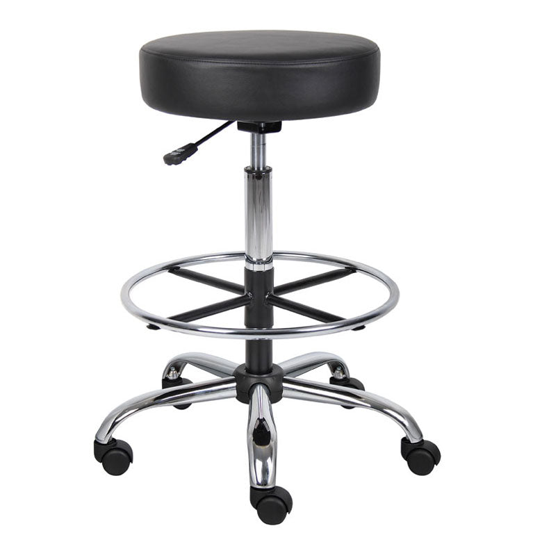 Boss Antimicrobial Vinyl Medical/Drafting Stool