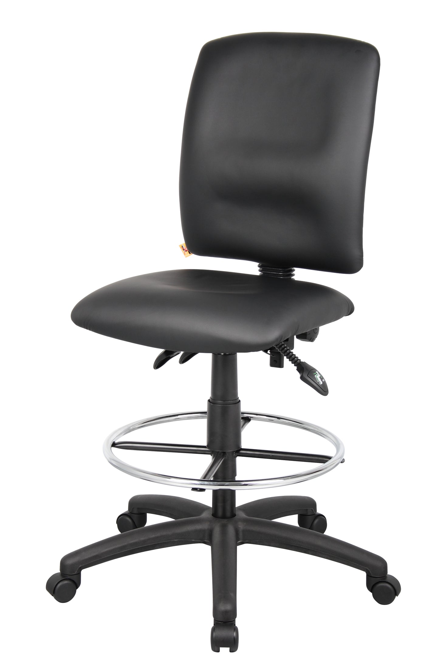 Boss Multi-Function LeatherPlus Drafting Stool