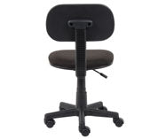 Boss Black Fabric Steno Chair