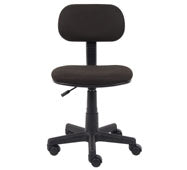 Boss Black Fabric Steno Chair