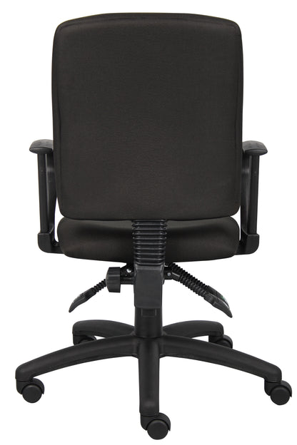 Boss Multi-Function Fabric Task Chair W/Loop Arms