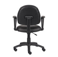 Boss Black Posture Chair W/ Loop Arms