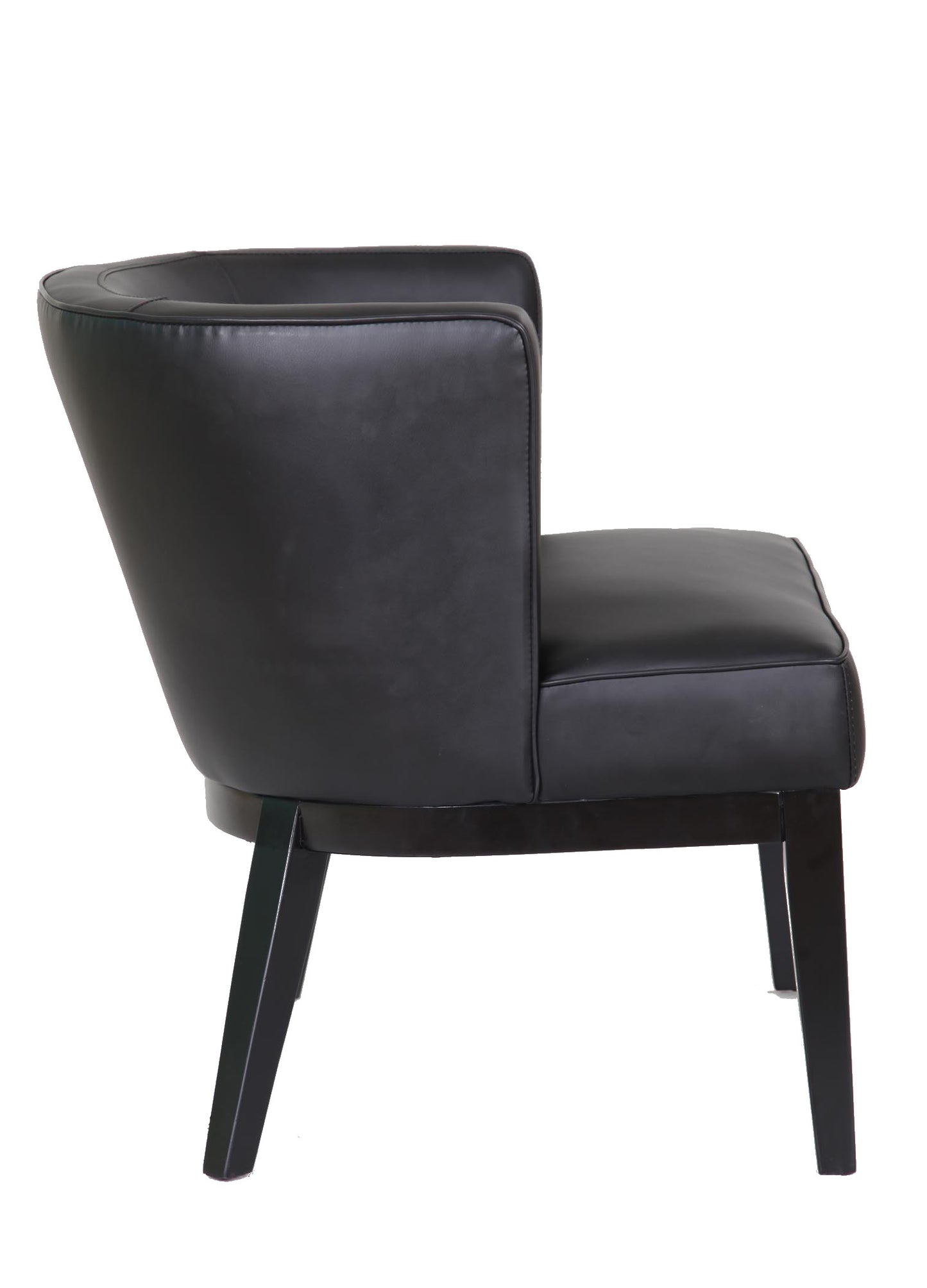 Boss Ava guest, accent or dining chair – Black