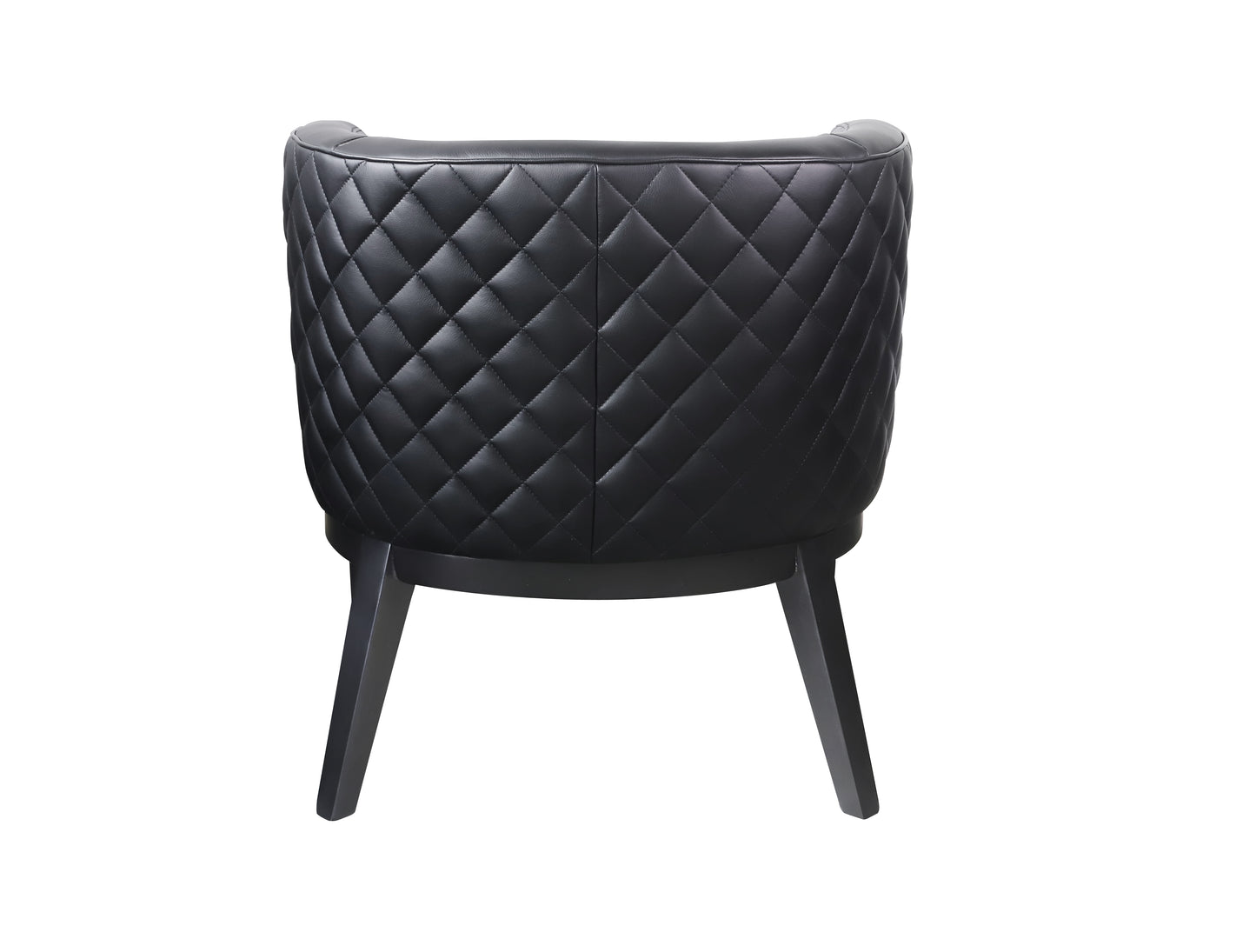 Boss Ava Quilted guest, accent or dining chair – Black