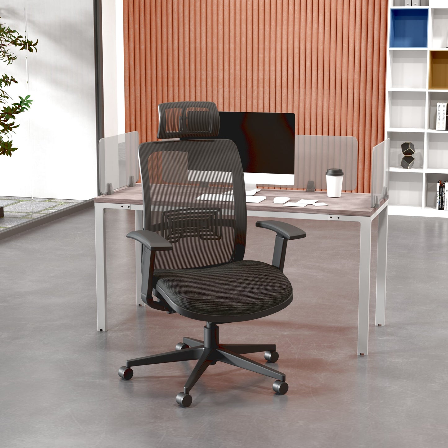 Boss Mesh Chair, “The Breeze” w/ Headrest