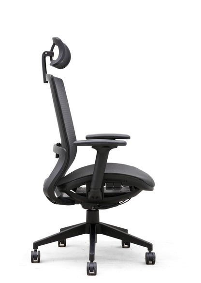 Boss Mesh Chair, “The Breeze” w/ Headrest