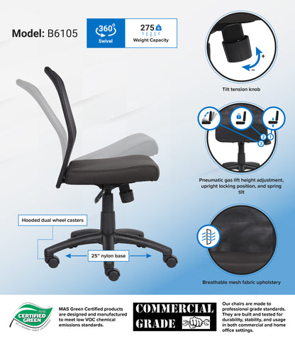 Boss Budget Mesh Task Chair