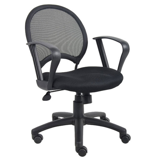 Boss Mesh Chair With Loop Arms