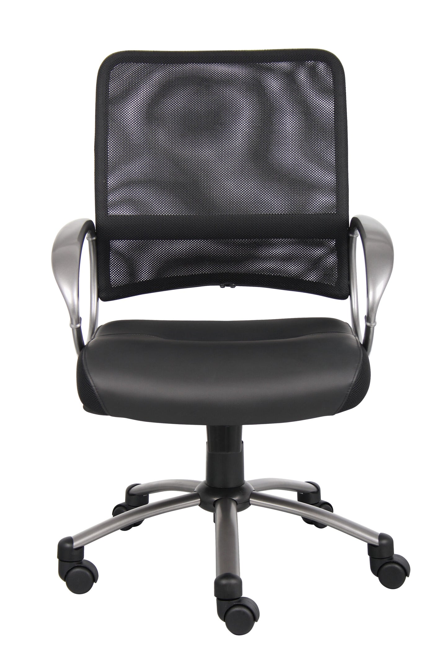 Boss Mesh Back W/ Pewter Finish Task Chair