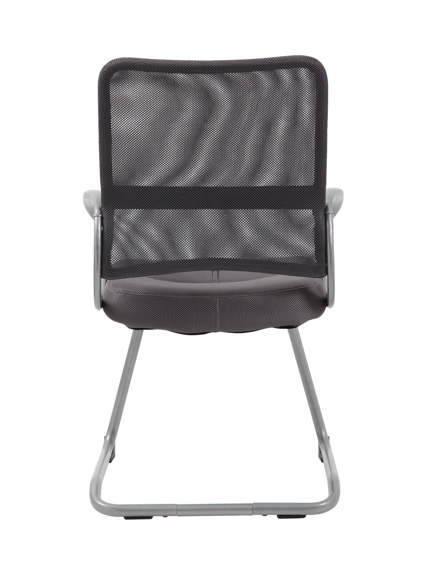 Boss Mesh Back W/ Pewter Finish Guest Chair