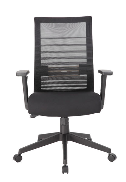 Boss Horizontal Mesh Back Task Chair, Synchro-Tilt Mechanism