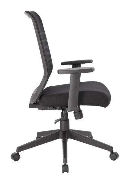 Boss Horizontal Mesh Back Task Chair, Synchro-Tilt Mechanism