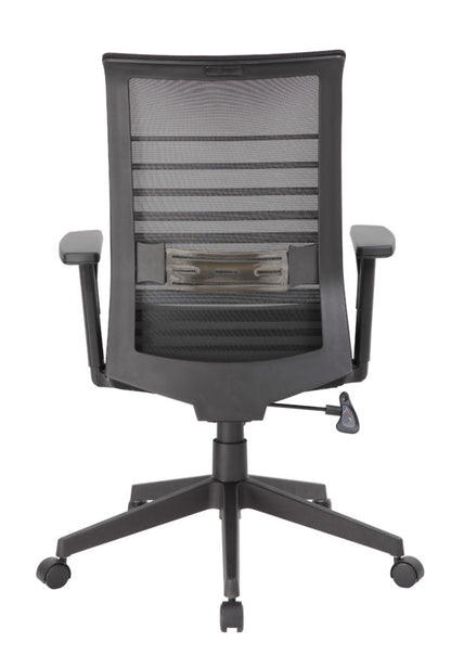 Boss Horizontal Mesh Back Task Chair, Synchro-Tilt Mechanism