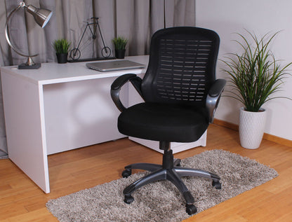 Boss Ribbed High Back Mesh Chair