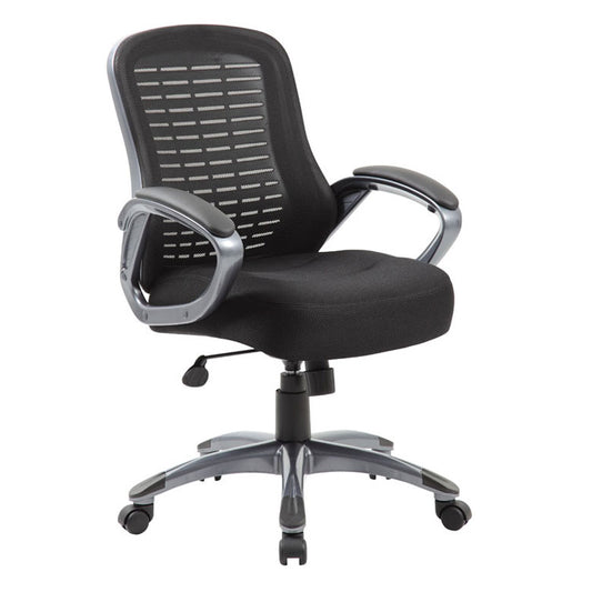 Boss Ribbed High Back Mesh Chair