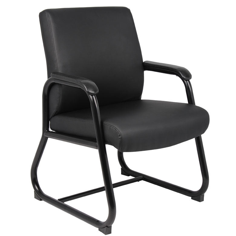 Boss Heavy Duty Antimicrobial Vinyl Guest Chair