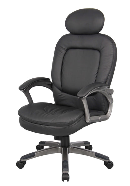 Boss Executive Pillow Top Chair W/ Headrest