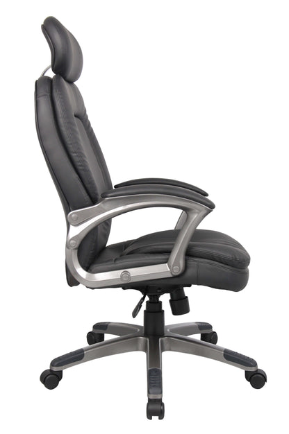 Boss Executive Pillow Top Chair W/ Headrest