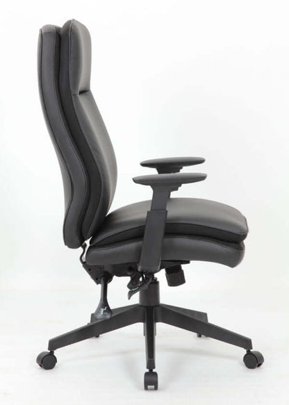 Boss Caressoft Executive High Back Chair w/ Adjustable Arms