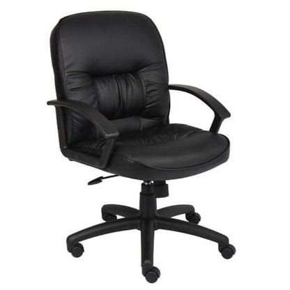 Boss Mid Back LeatherPlus Chair