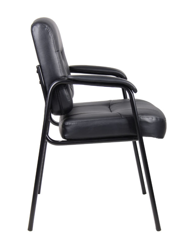 Boss Executive Mid Back LeatherPlus Guest Chair