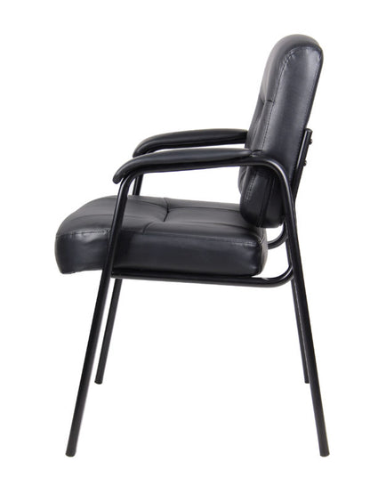 Boss Executive Mid Back LeatherPlus Guest Chair