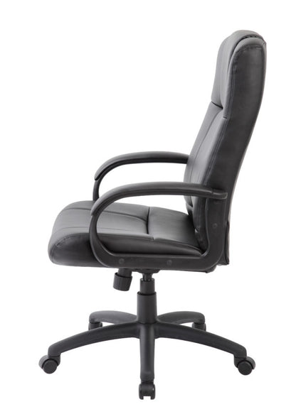 Boss Caressoftplus Vinyl Executive High Back Chair