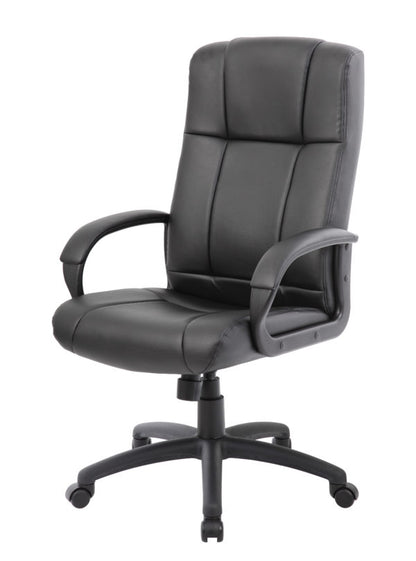 Boss Caressoftplus Vinyl Executive High Back Chair