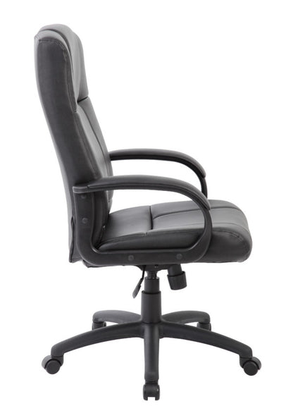 Boss Caressoftplus Vinyl Executive High Back Chair