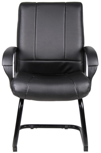 Boss Caressoftplus Vinyl Mid Back Guest Chair