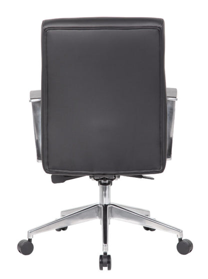 Boss Modern Conference Chair with Aluminum Arm & Base