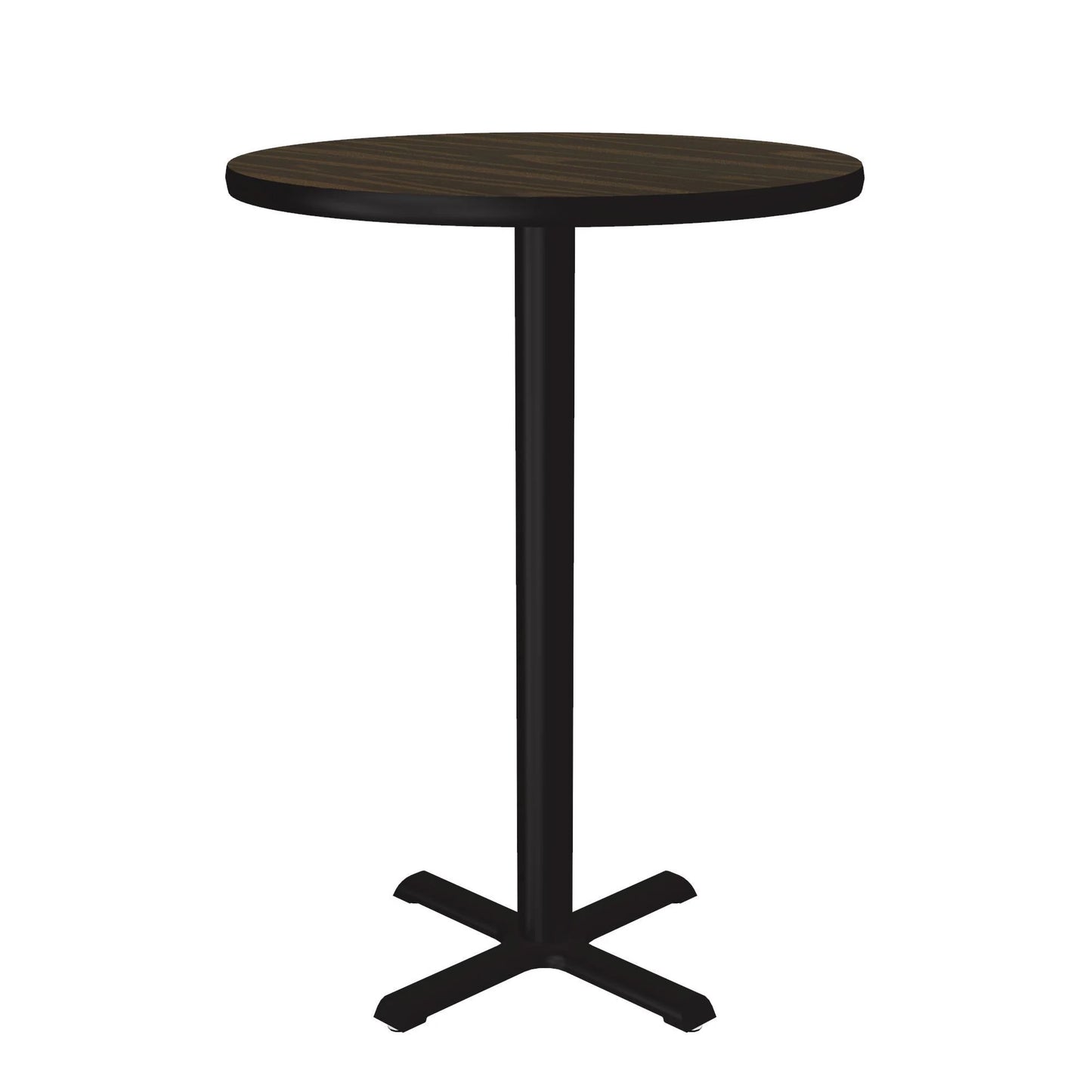 Round Stool/Standing Height Café & Breakroom Table High-Pressure Laminate