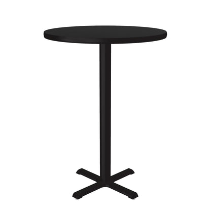 Round Stool/Standing Height Café & Breakroom Table High-Pressure Laminate