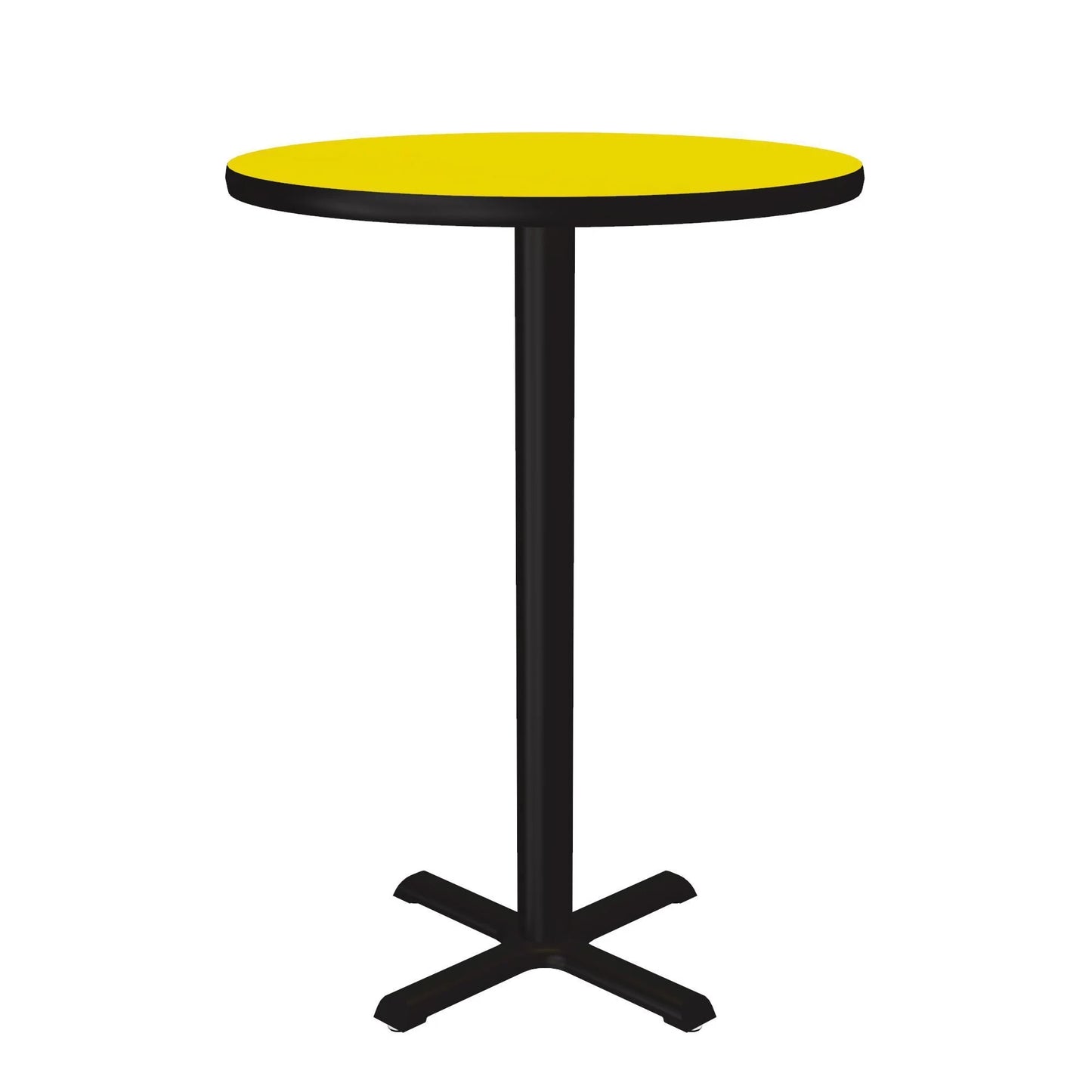 Round Stool/Standing Height Café & Breakroom Table High-Pressure Laminate